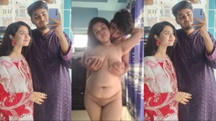 Cute Saggy Boobs Tanker Gf Fucking With Bf Full